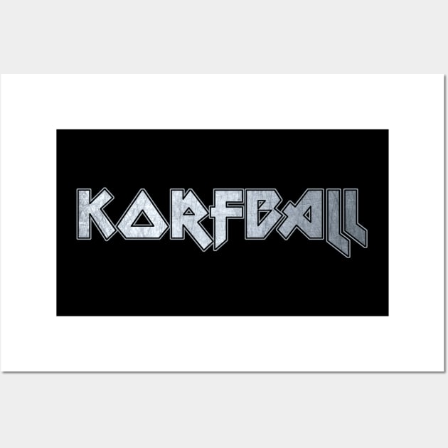 Korfball Wall Art by Erena Samohai